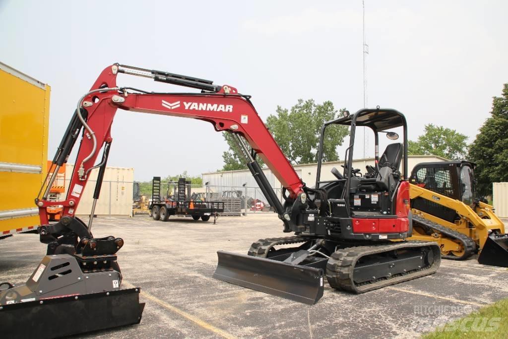 Yanmar Vio 55-6 A حفارات صغيرة أقل من 7 طن (حفارات صغيرة)