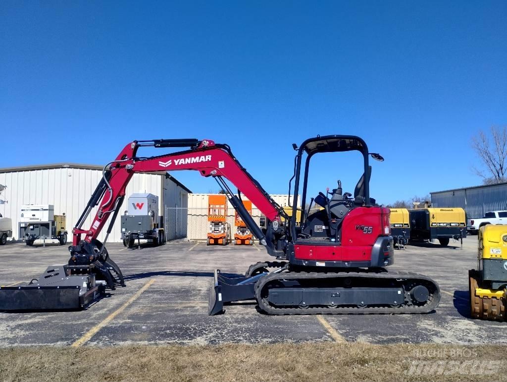 Yanmar Vio 55-6 A حفارات صغيرة أقل من 7 طن (حفارات صغيرة)