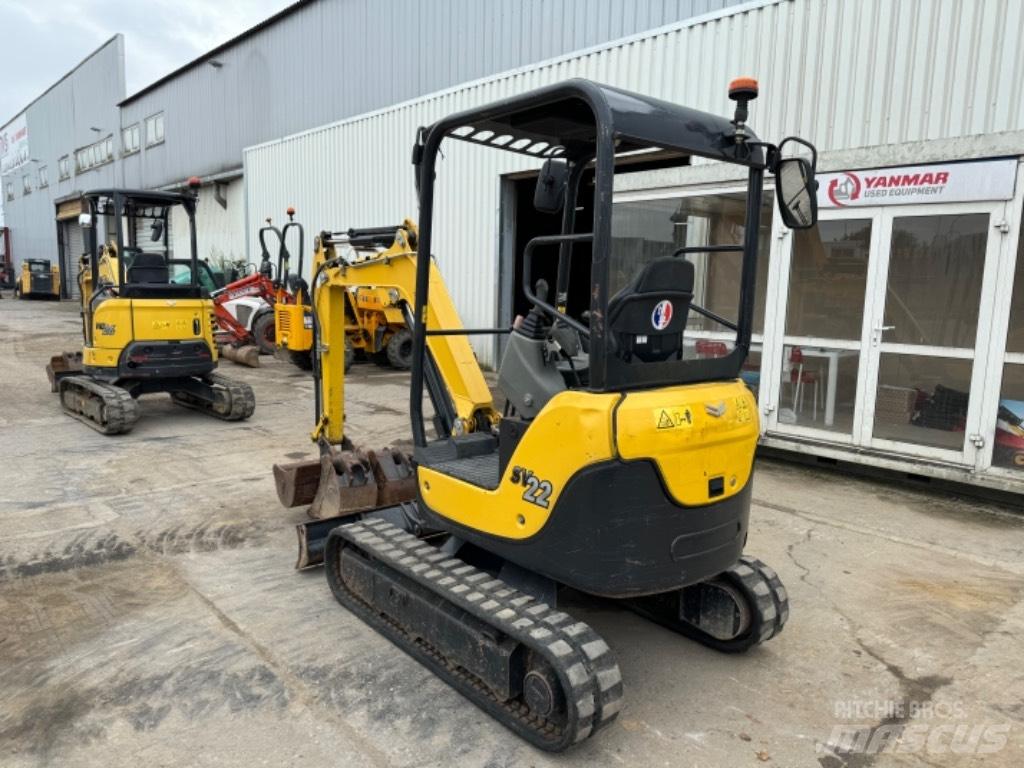 Yanmar SV22 (02097) حفارات صغيرة أقل من 7 طن (حفارات صغيرة)