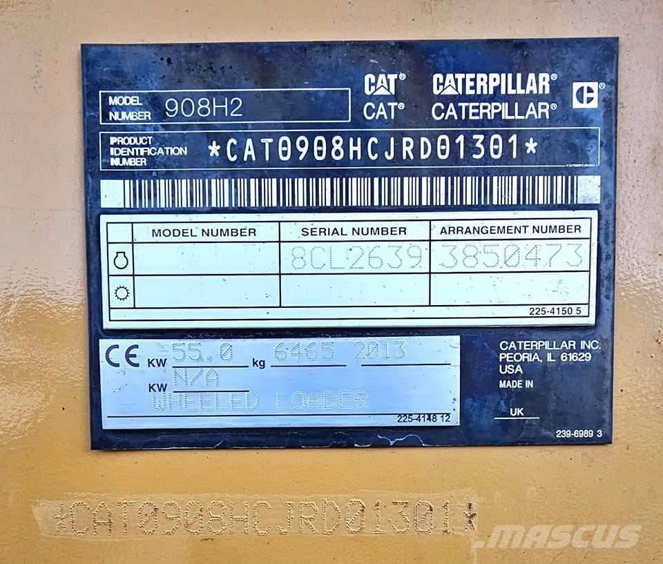 CAT 908 H 2 لوادر بعجل