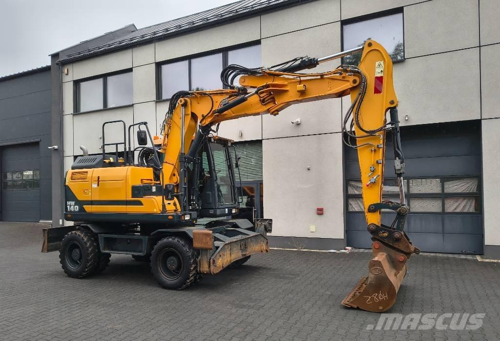 Hyundai HW140 حفارات بعجل