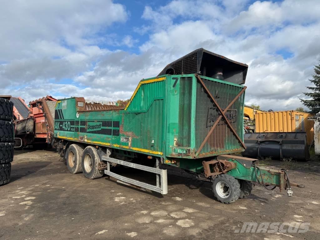 Doppstadt AK 430 آلات تمزيق المخلفات