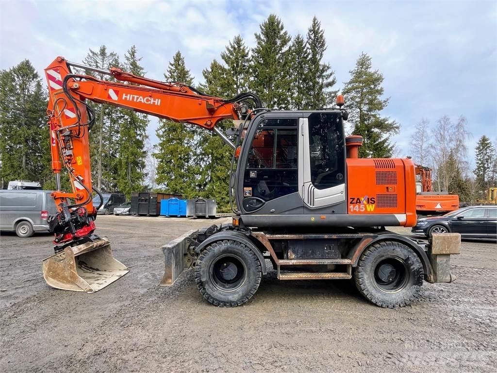 Hitachi ZX 145W-3 حفارات بعجل