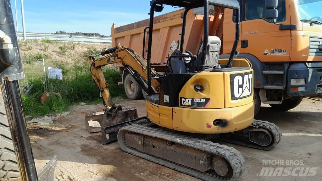 CAT 303.5 E CR حفارات صغيرة أقل من 7 طن (حفارات صغيرة)