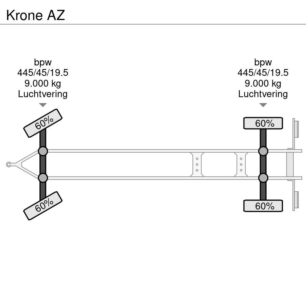 Krone AZ مقطورات قابلة للفك