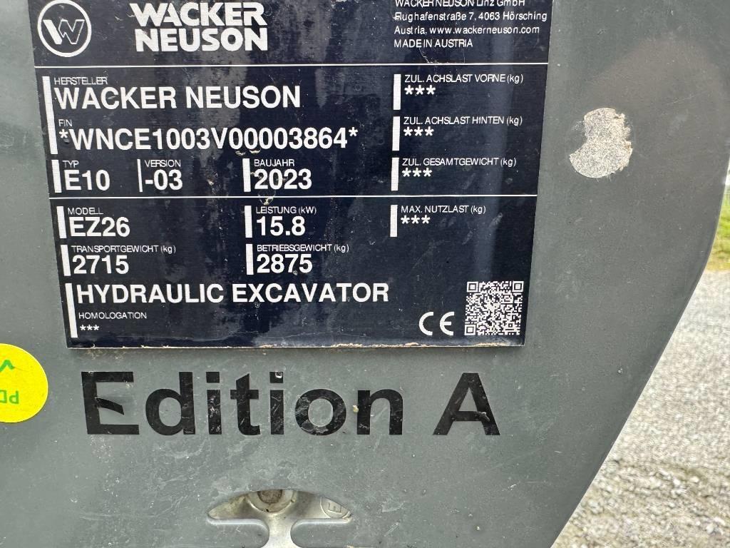 Wacker Neuson EZ26 حفارات زحافة