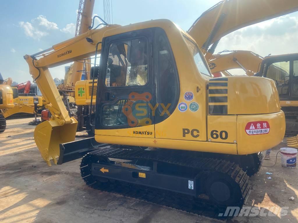 Komatsu PC 60 حفارات زحافة