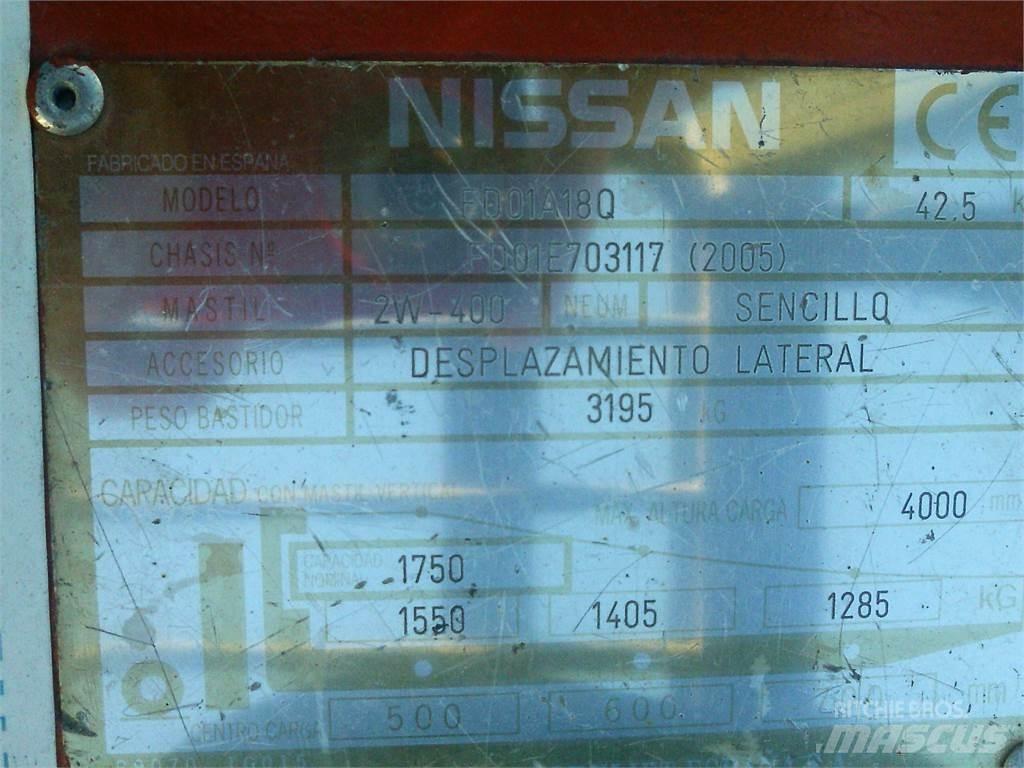 Nissan FD01A18Q شاحنات الديزل