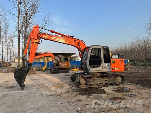 Hitachi EX100 حفارات زحافة