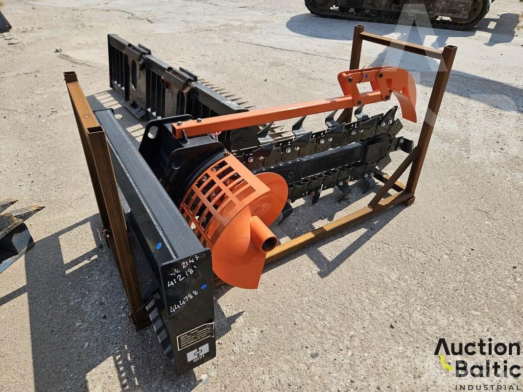  Giyi Y-D380 ماكينات حفر خنادق