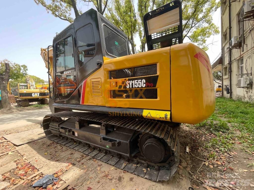 Sany SY 155 C حفارات زحافة