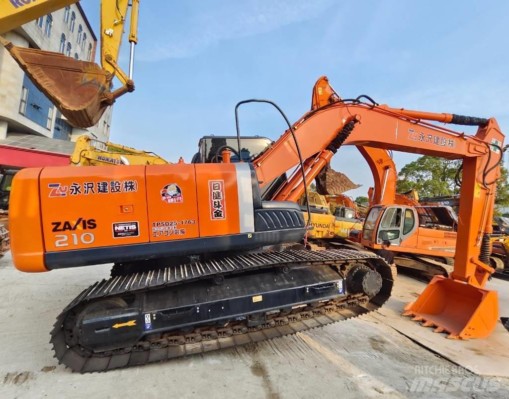 Hitachi ZX 210 حفارات زحافة