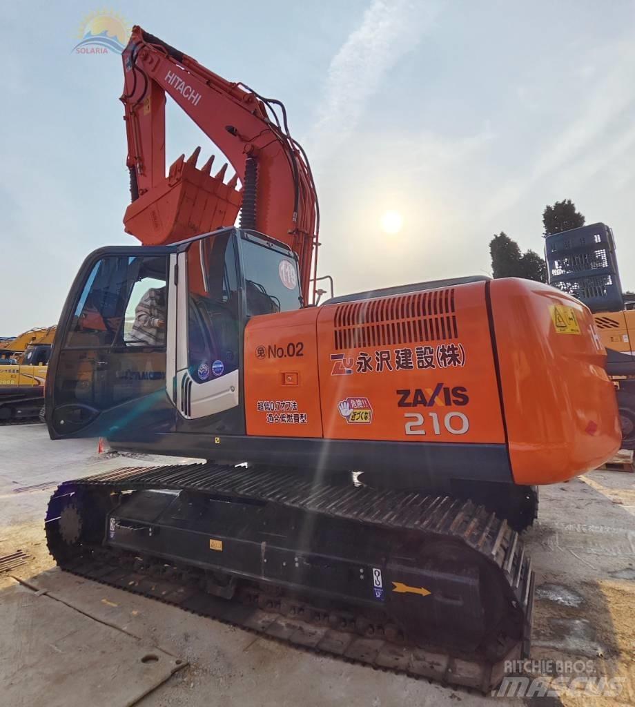 Hitachi ZX 210 حفارات زحافة