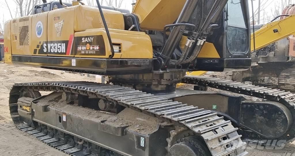 Sany SY 335 H حفارات زحافة