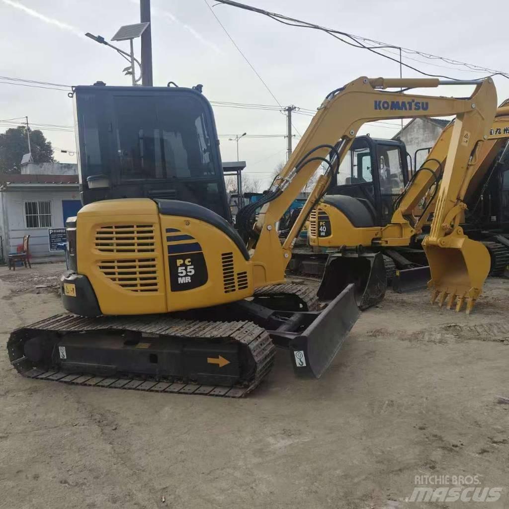 Komatsu PC 55 حفارات صغيرة أقل من 7 طن (حفارات صغيرة)