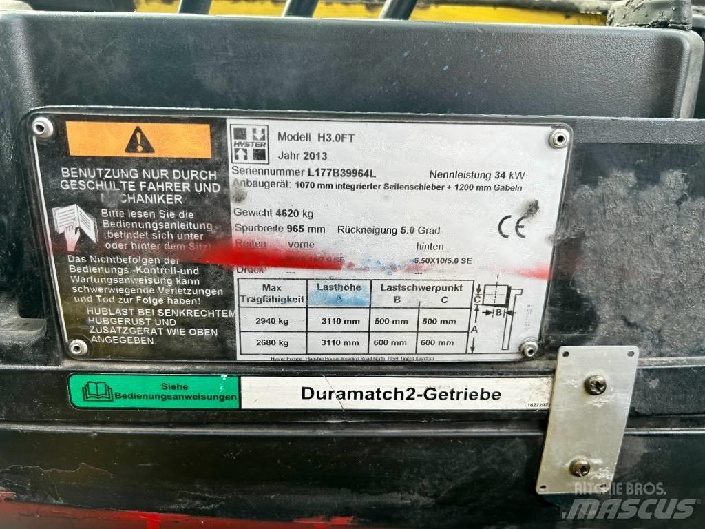 Hyster H 3.0 FT شاحنات الديزل
