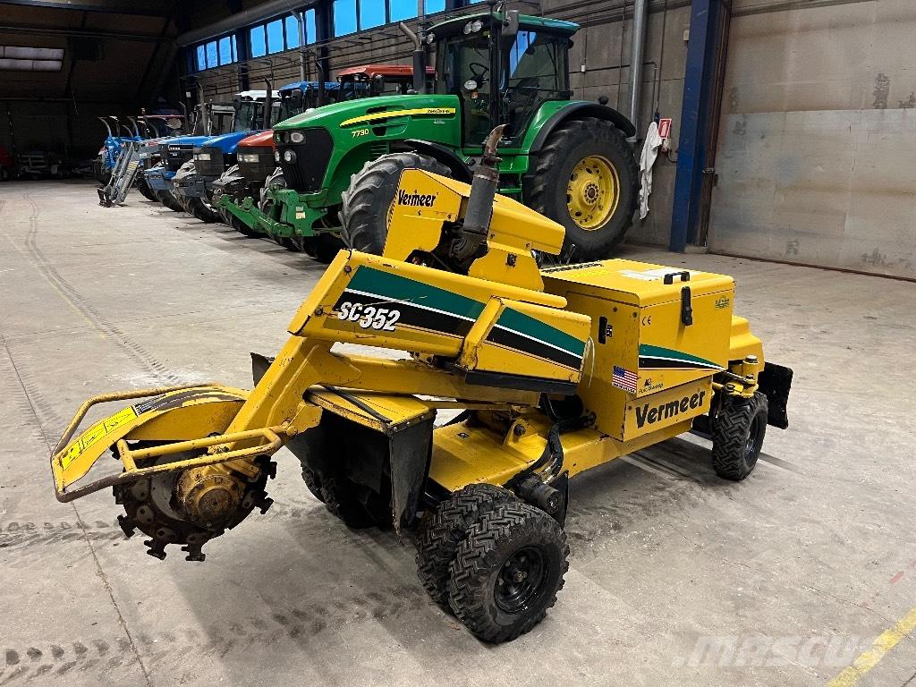 Vermeer SC352 Diesel المطاحن الجذابة