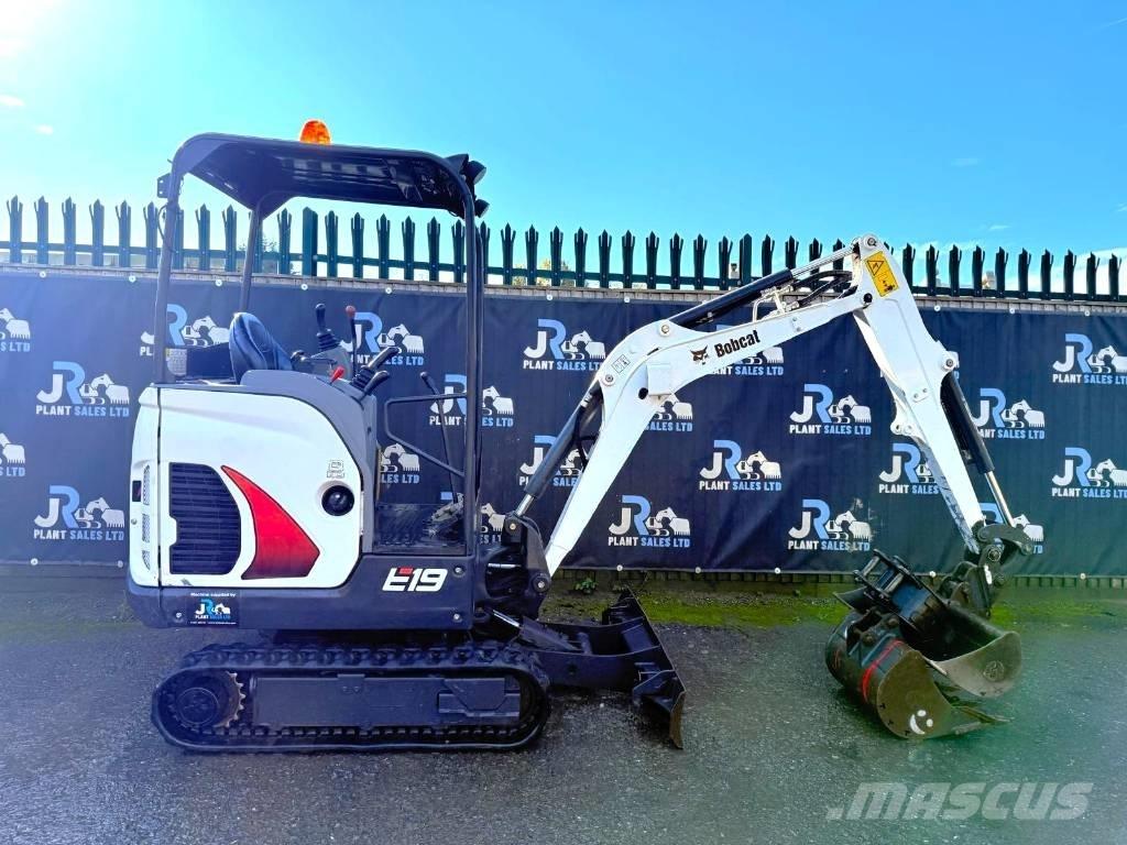 Bobcat E 19 حفارات صغيرة أقل من 7 طن (حفارات صغيرة)