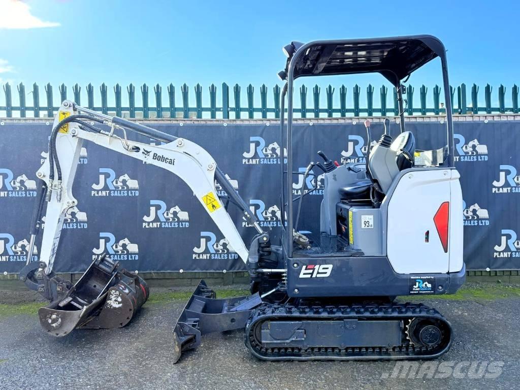 Bobcat E 19 حفارات صغيرة أقل من 7 طن (حفارات صغيرة)