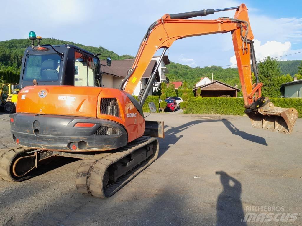 Kubota KX 080-4 حفارات وسط 7 طن - 12 طن