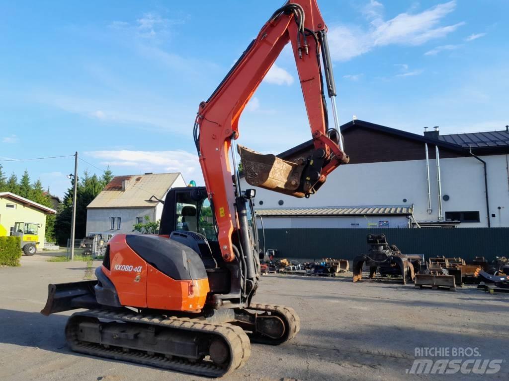 Kubota KX 080-4 حفارات وسط 7 طن - 12 طن