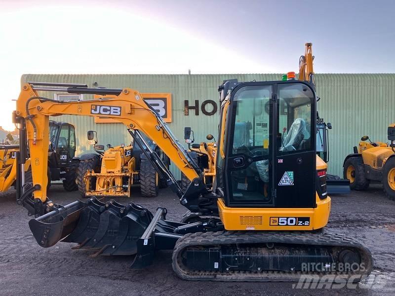 JCB 50 Z-2 حفارات صغيرة أقل من 7 طن (حفارات صغيرة)