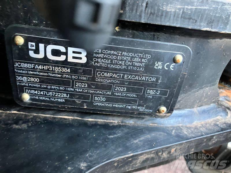 JCB 50 Z-2 حفارات صغيرة أقل من 7 طن (حفارات صغيرة)