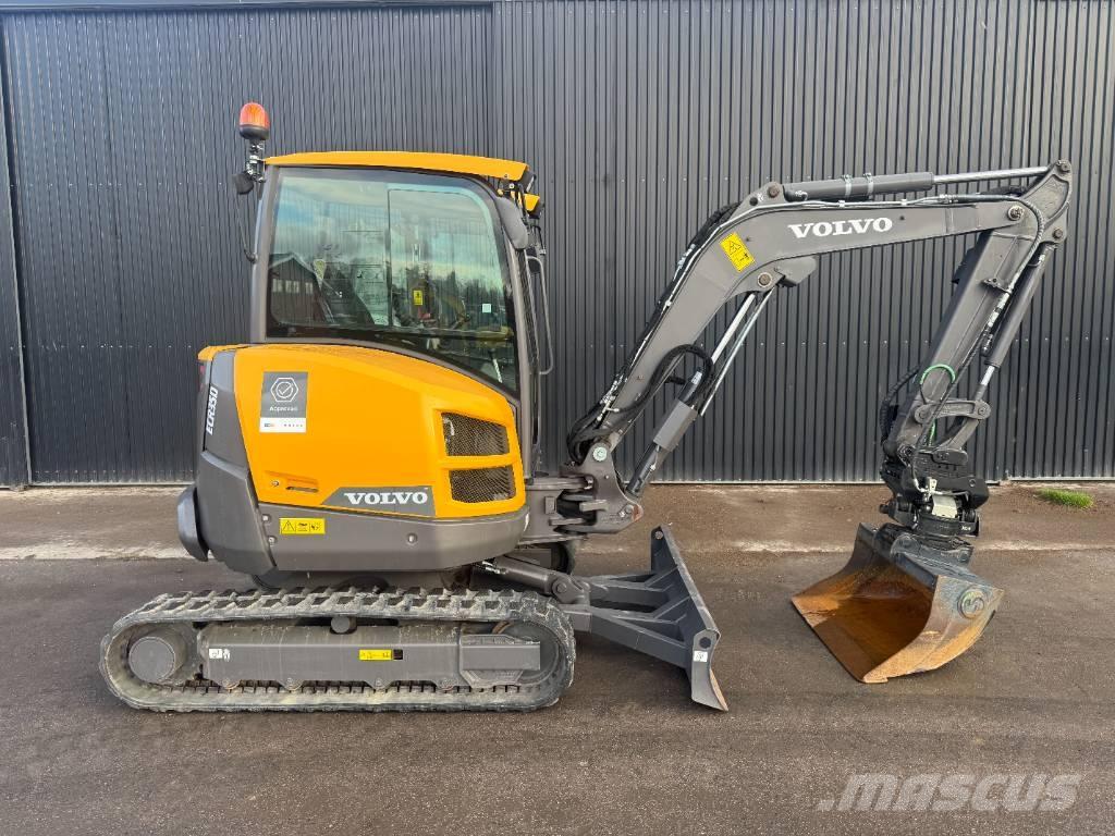 Volvo ECR 35 D حفارات صغيرة أقل من 7 طن (حفارات صغيرة)