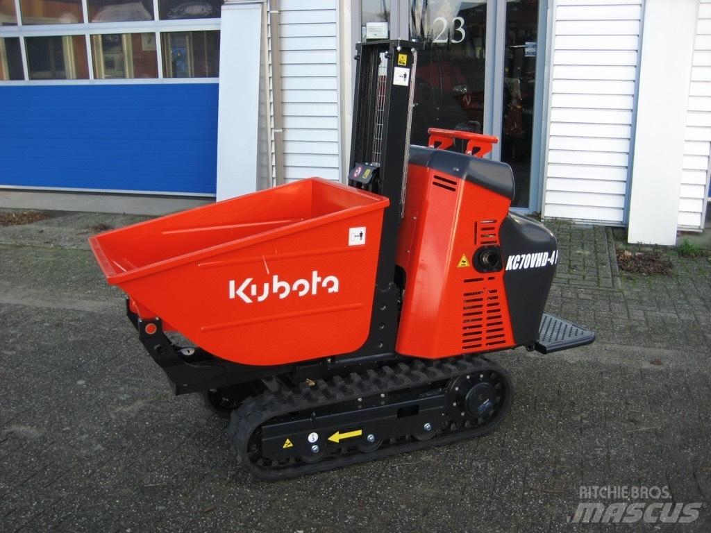 Kubota KC70VHD-4 P عربات نقل قلابة مجنزرة