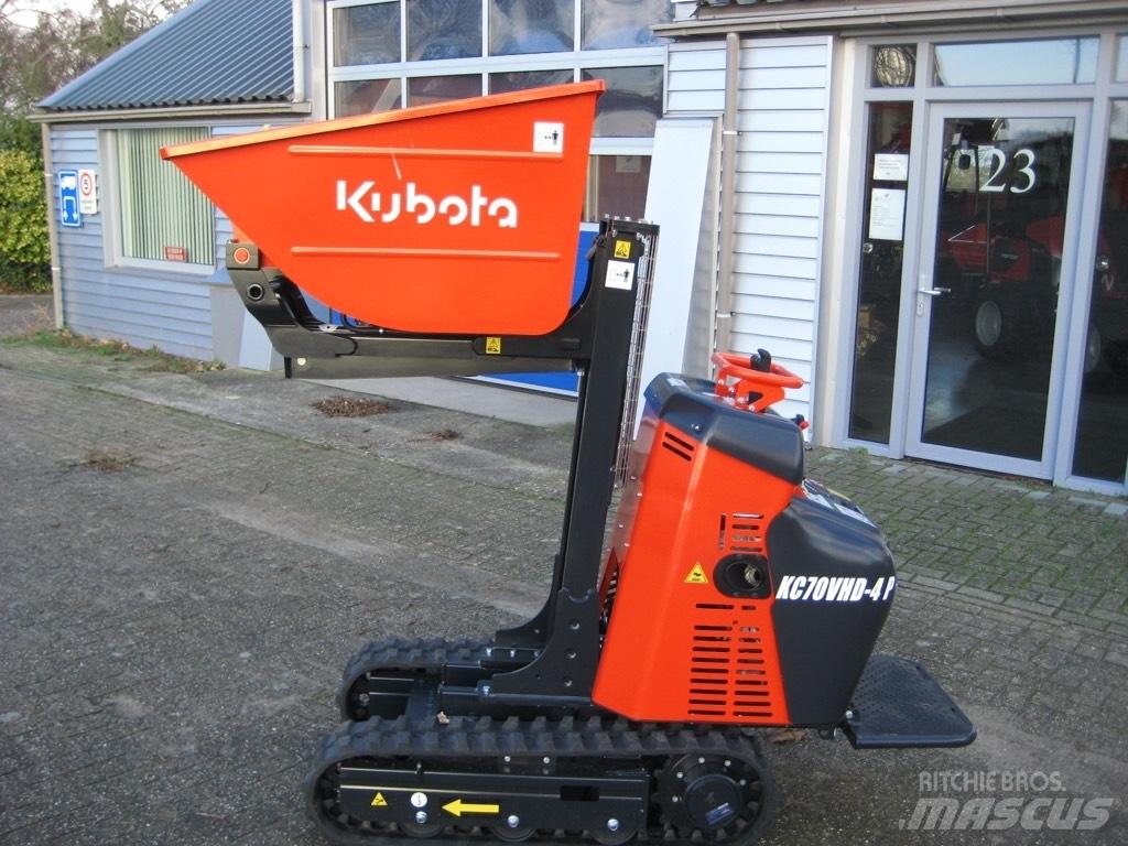 Kubota KC70VHD-4 P عربات نقل قلابة مجنزرة