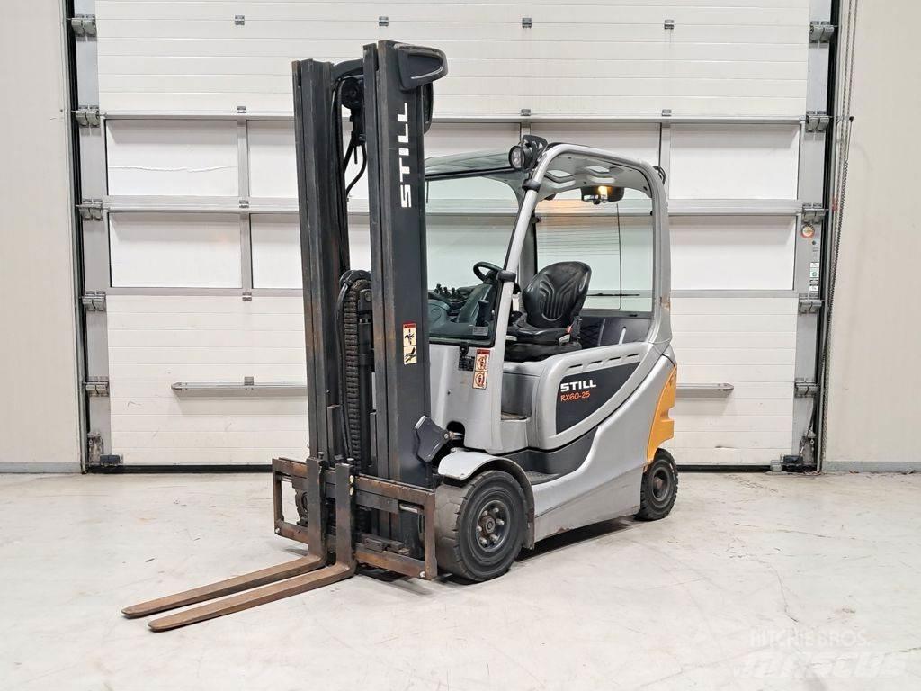 Still RX60-25 شاحنات ذات رافعات شوكية تعمل بالكهرباء
