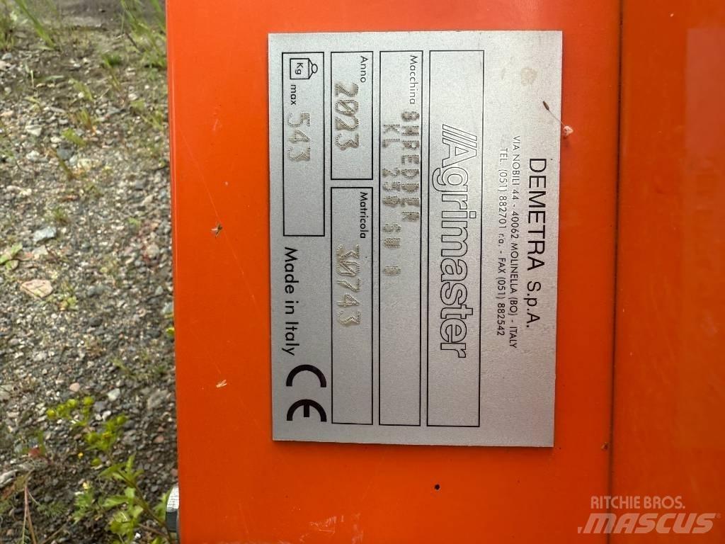 Agrimaster KL 250 SW جزازات وأغطية المراعي