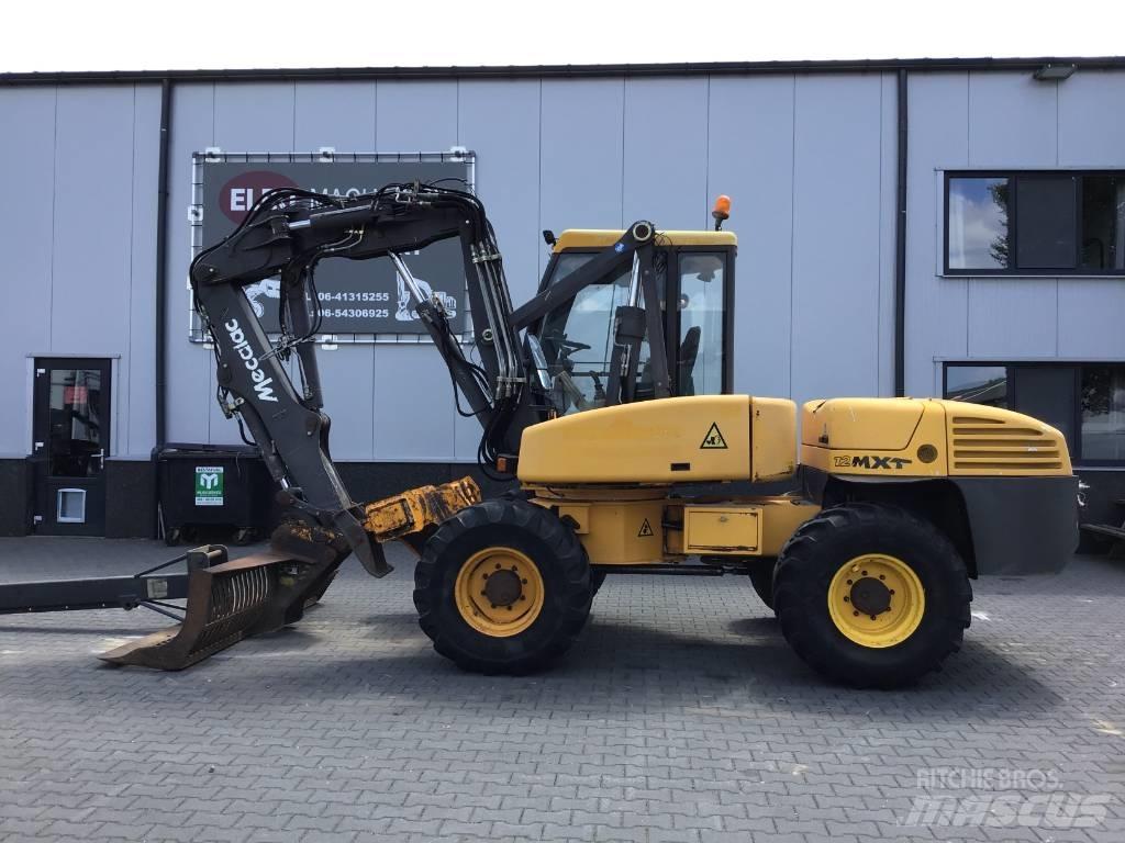 Mecalac 12 MXT حفارات بعجل