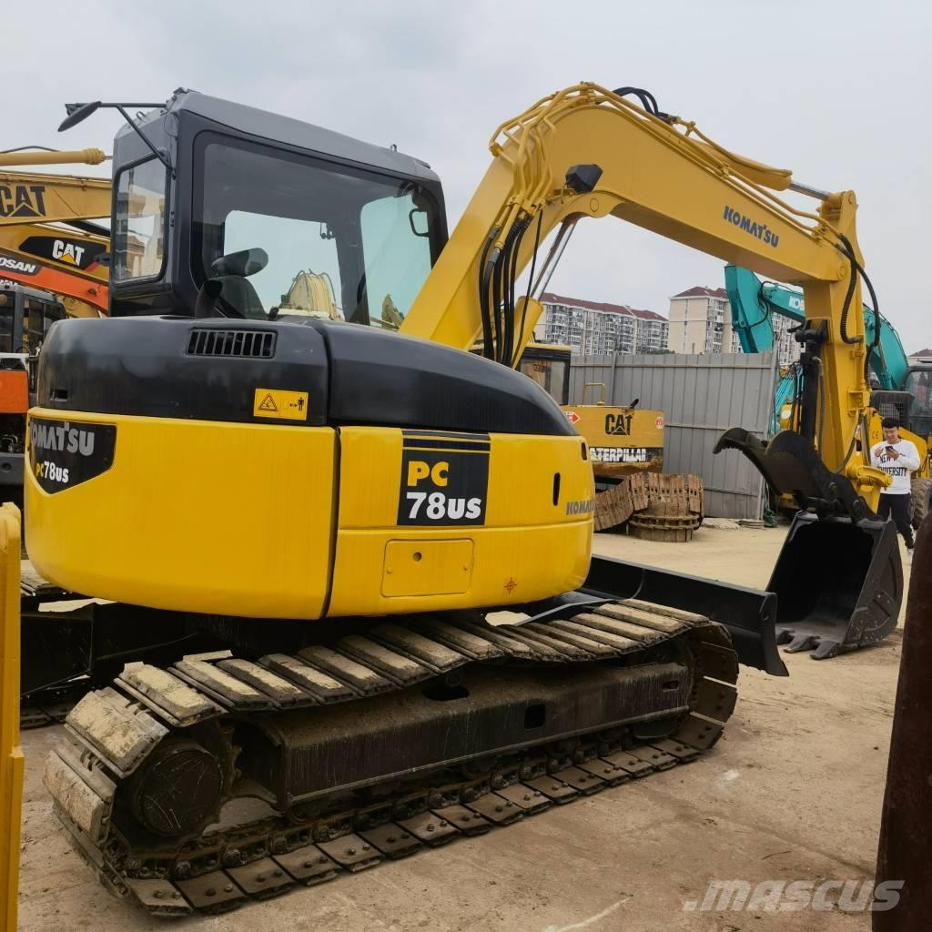 Komatsu PC78US حفارات وسط 7 طن - 12 طن
