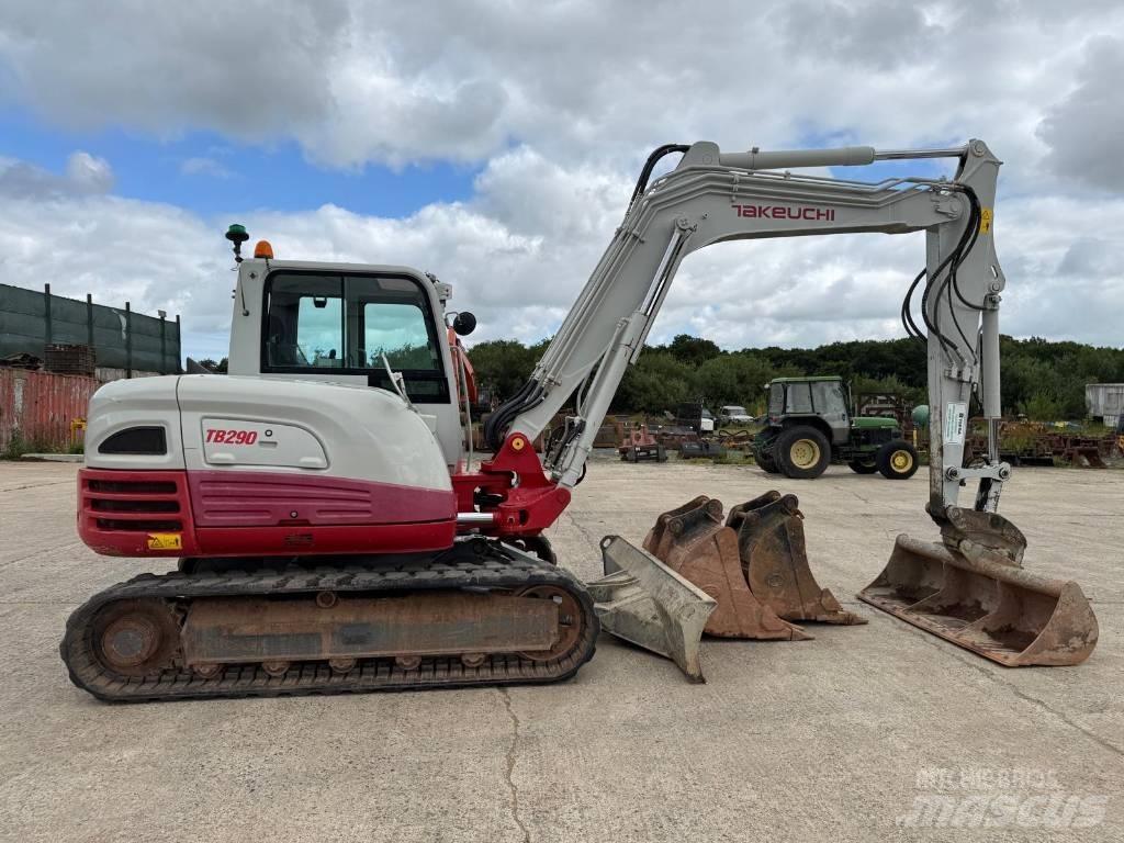 Takeuchi TB 290 حفارات وسط 7 طن - 12 طن