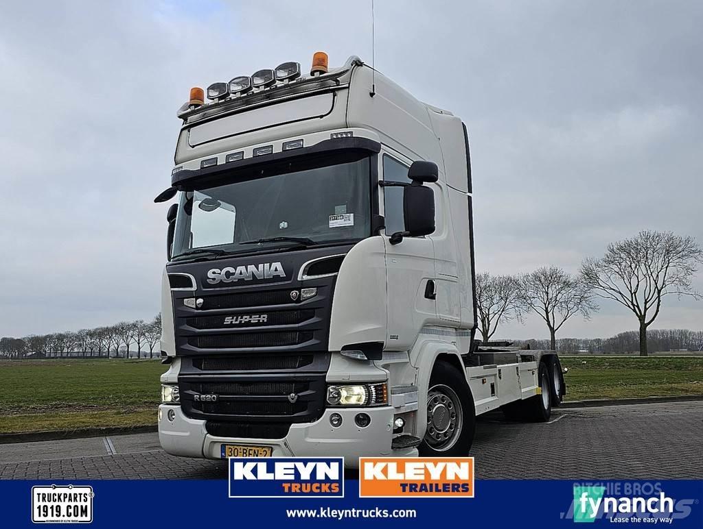 Scania R520 شاحنات الرافعات الخطافية