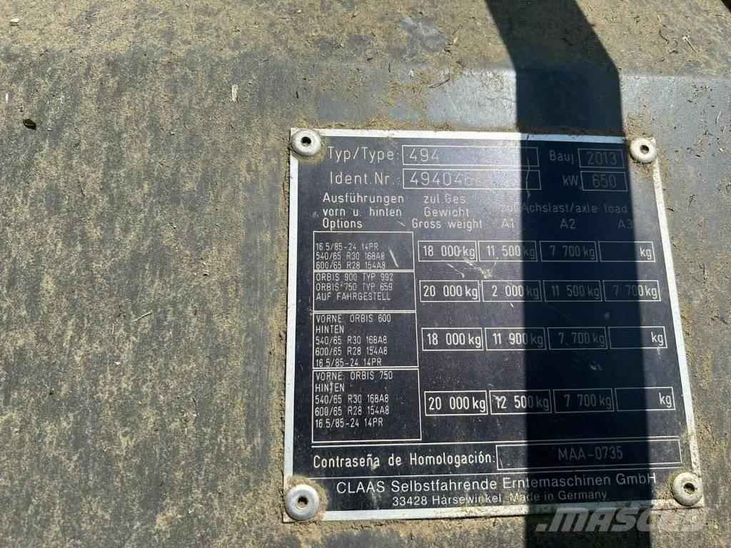 CLAAS Jaguar 980 علافات ذاتية الدفع