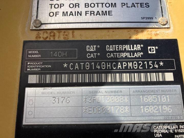 CAT 140 H معدات تمهيد الطرق