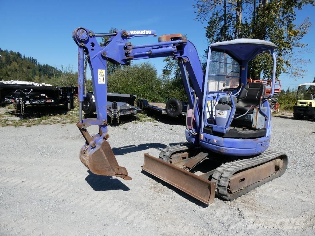 Komatsu PC20UU-3 حفارات صغيرة أقل من 7 طن (حفارات صغيرة)