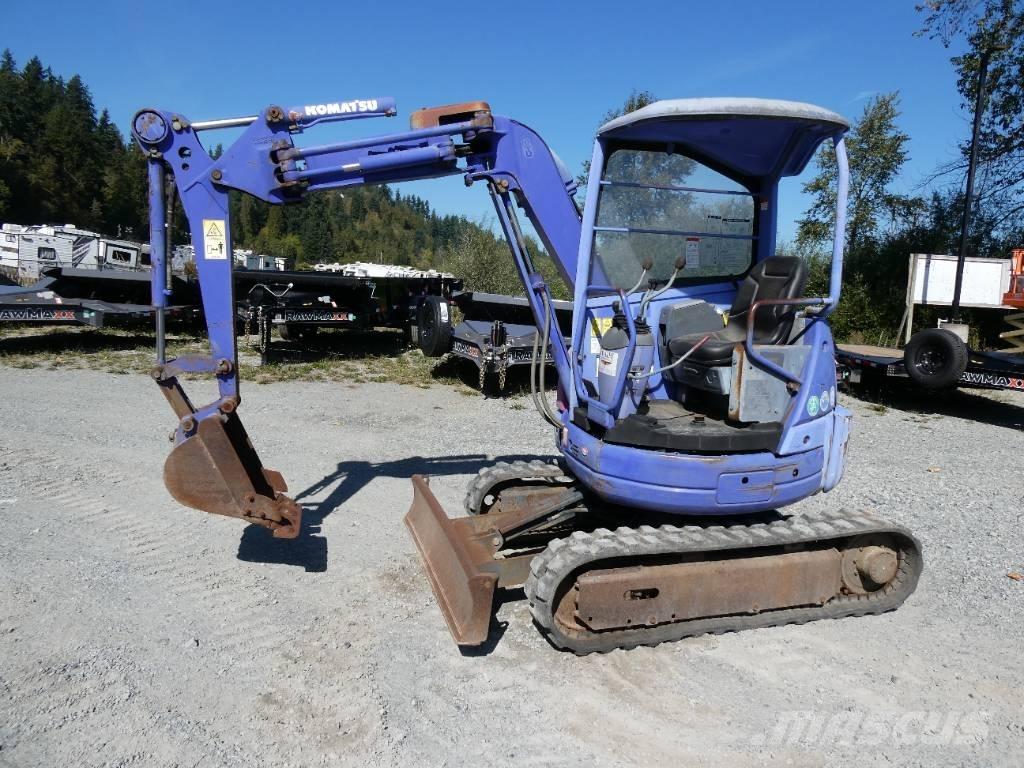 Komatsu PC20UU-3 حفارات صغيرة أقل من 7 طن (حفارات صغيرة)