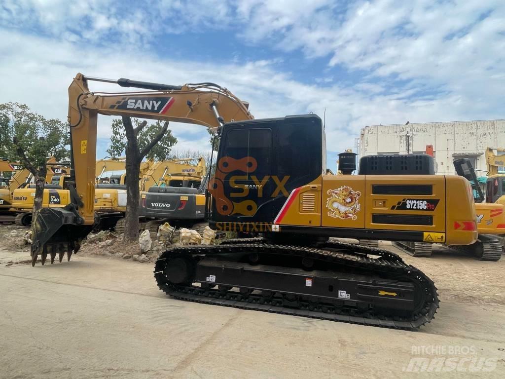 Sany SY 215 C حفارات زحافة