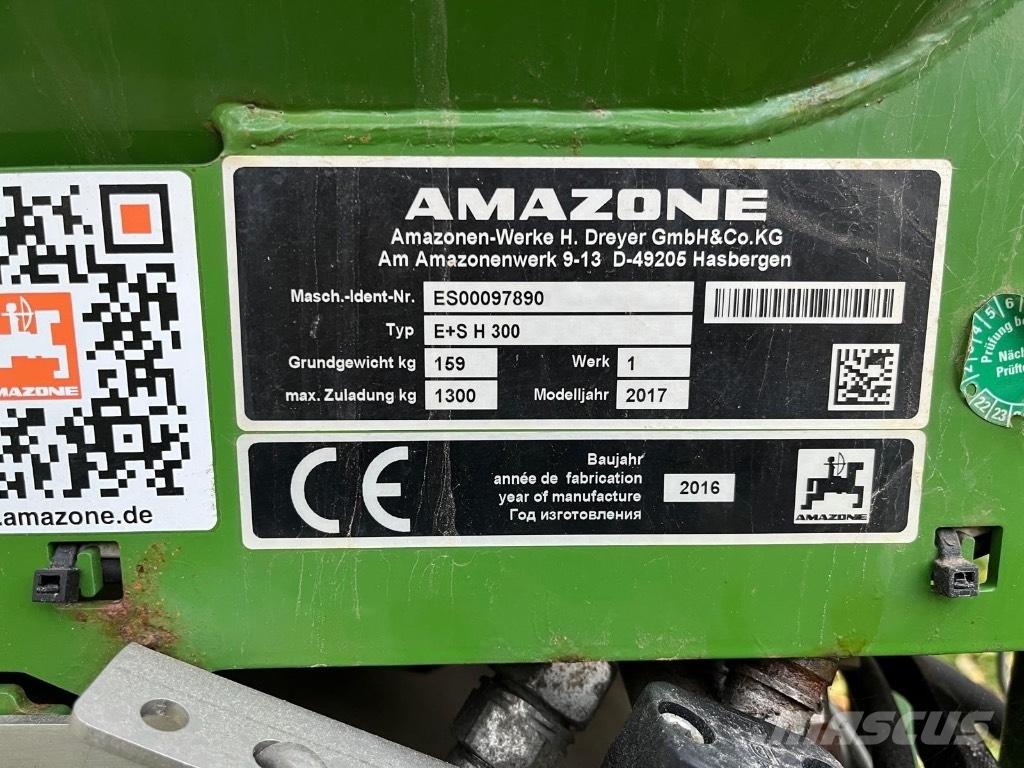 Amazone E+S H 300 معدات فرد المواد المعدنية