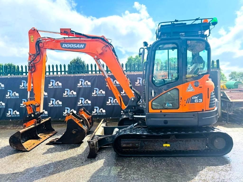 Doosan DX 63-3 حفارات زحافة