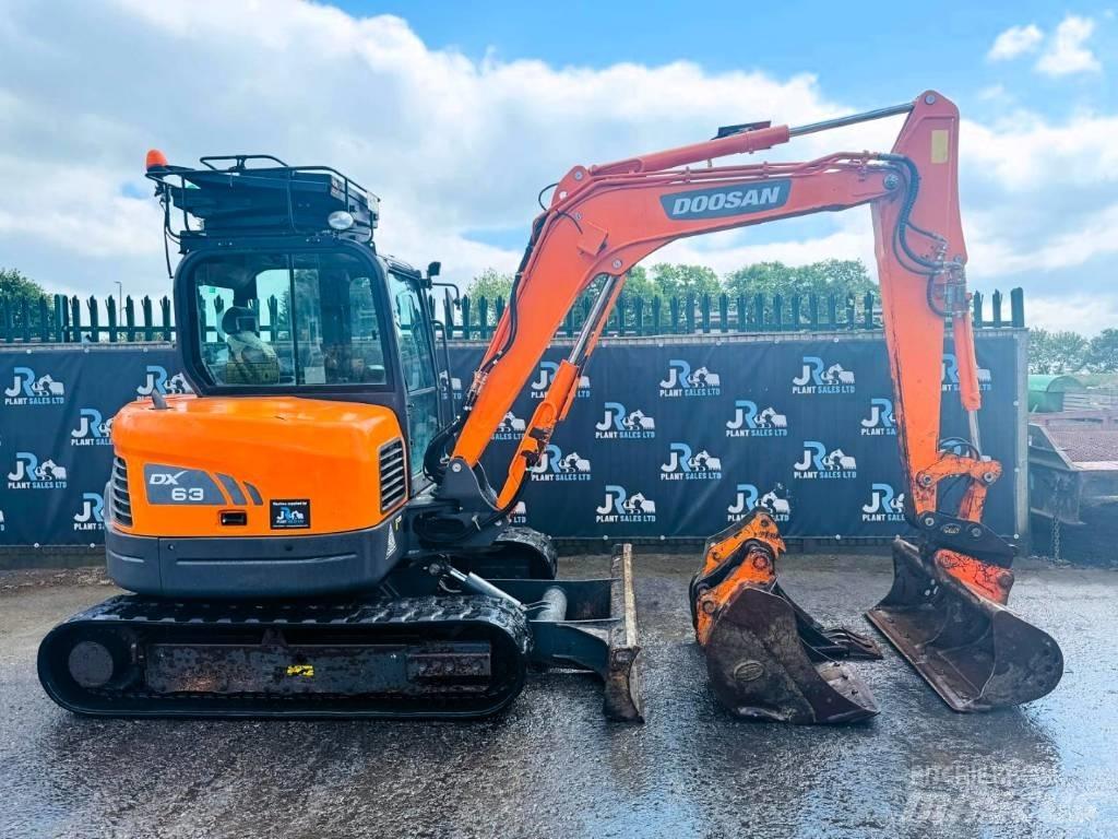 Doosan DX 63-3 حفارات زحافة