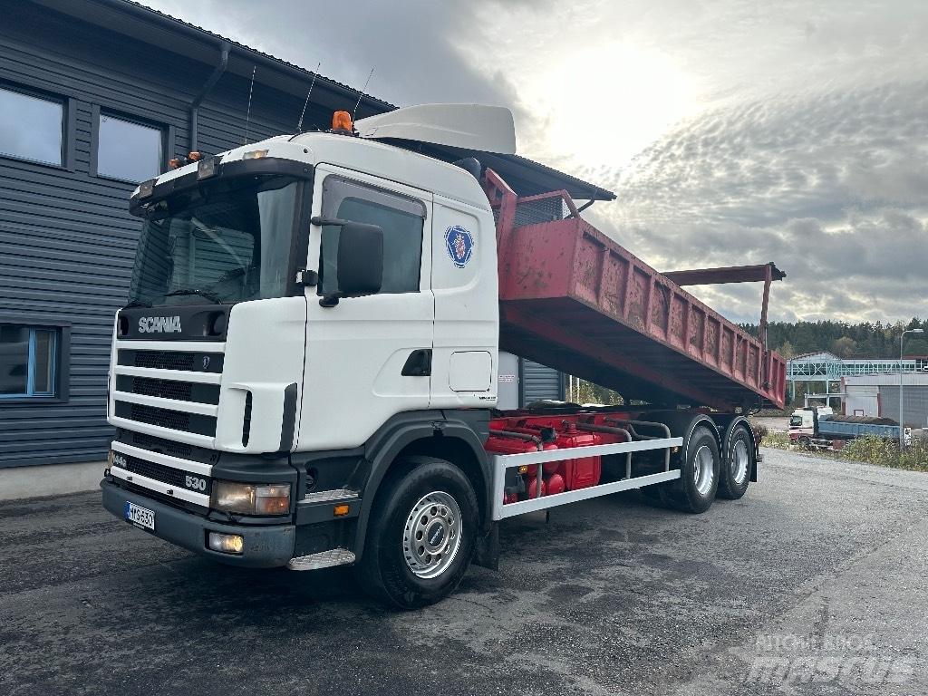 Scania R144 530 6X4 شاحنات قلابة