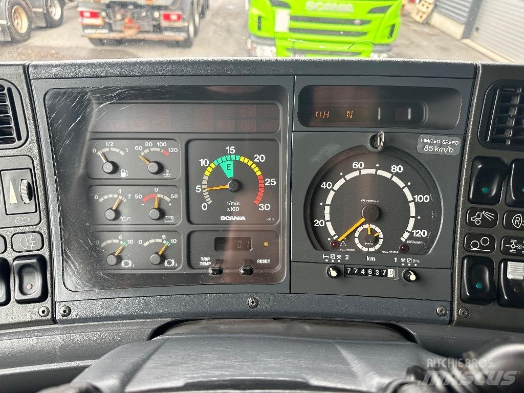 Scania R144 530 6X4 شاحنات قلابة