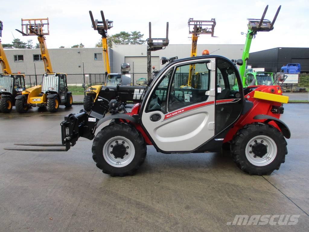 Manitou MLT 625-75 H مناولات متداخلة