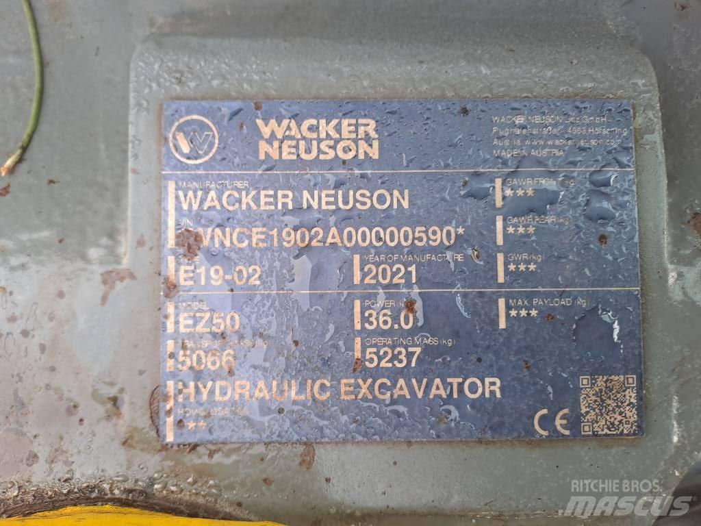 Wacker Neuson EZ50 حفارات زحافة