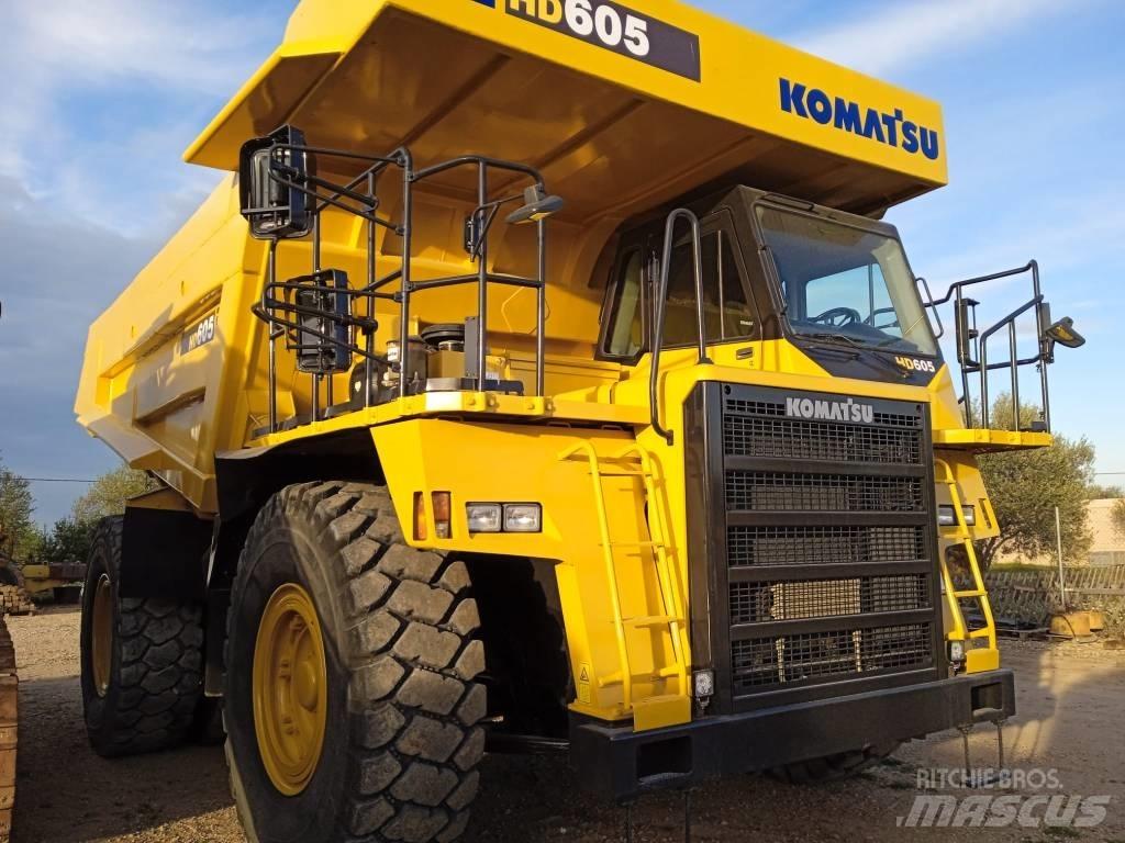 Komatsu HD 605-7E0 شاحنات المخلفات الصلبة