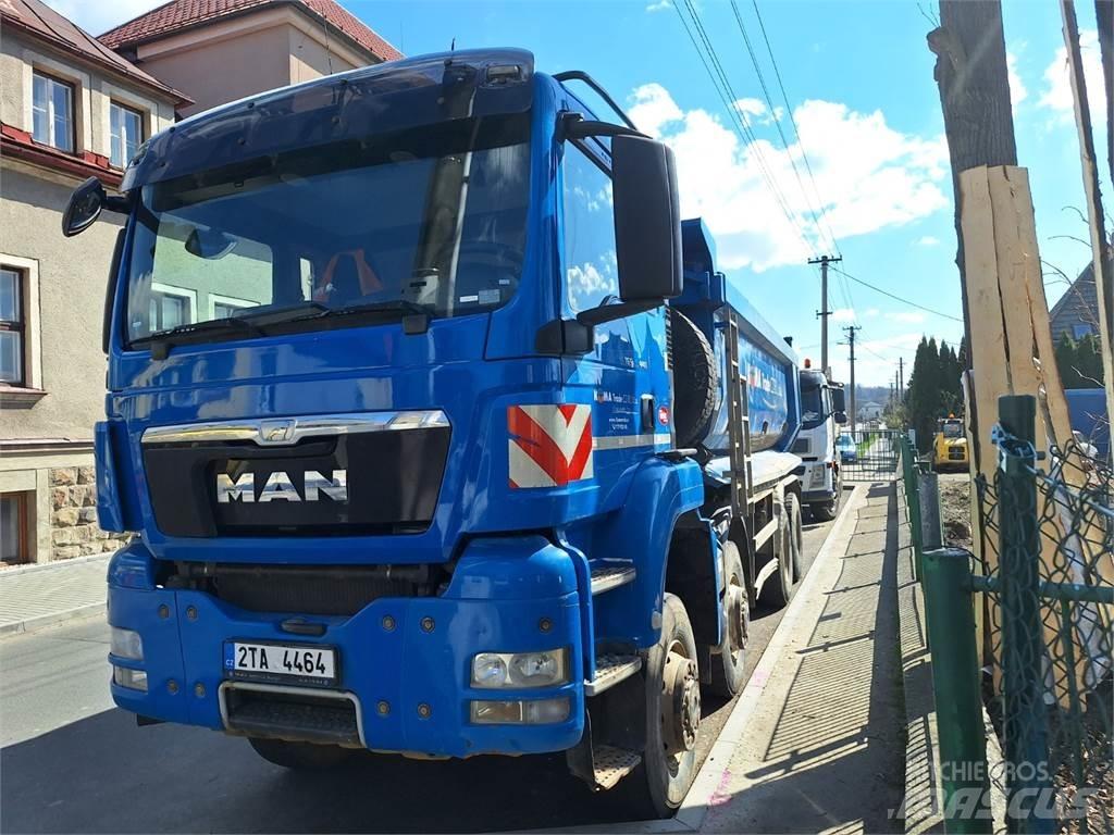 MAN TGS 35.440 8X8 شاحنات قلابة